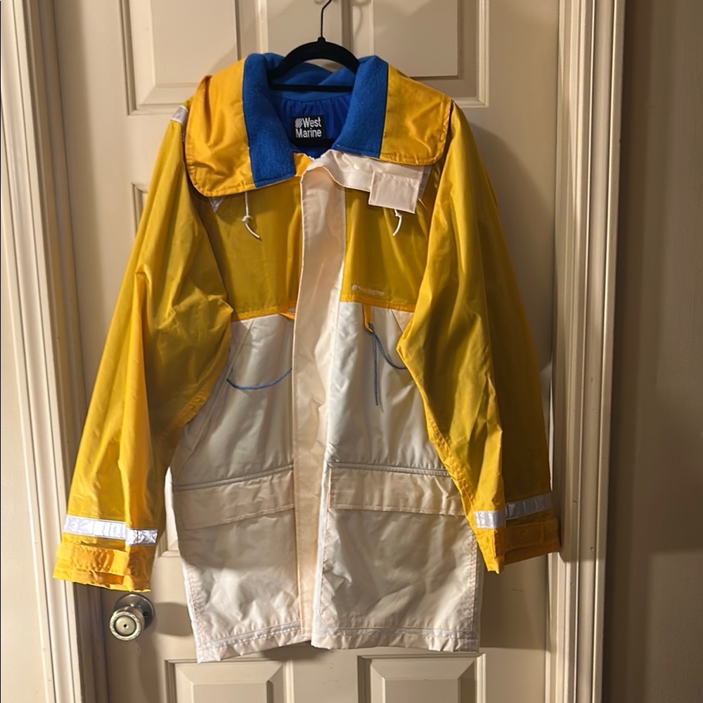 West Marine Explorer Yellow and Blue Jacket